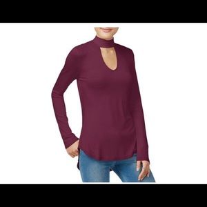 Ultra Flirt Womens T-Shirt Solid Long